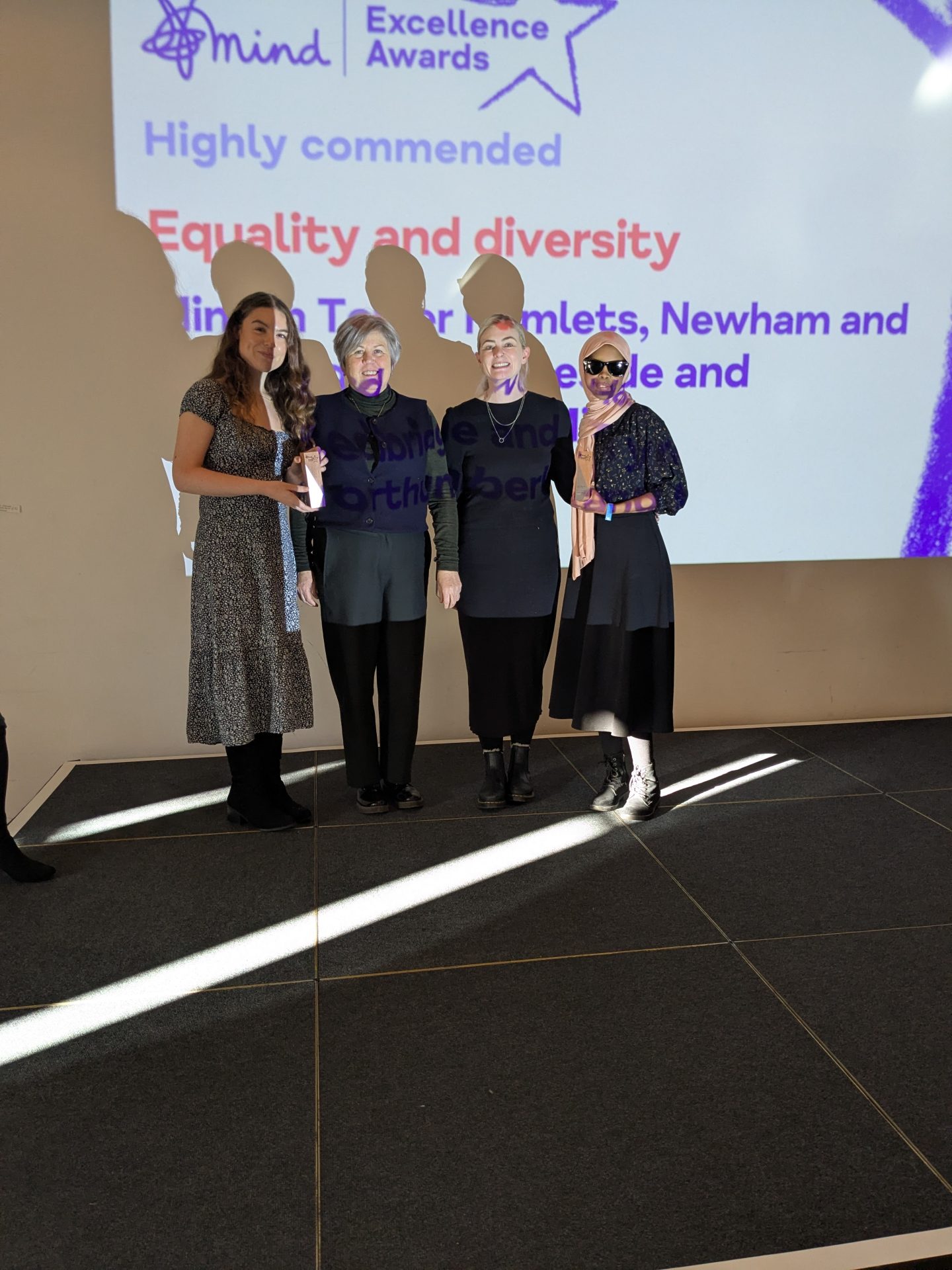 Mind THNR highly commended by the Local Mind Excellence Awards at the end of 2025!